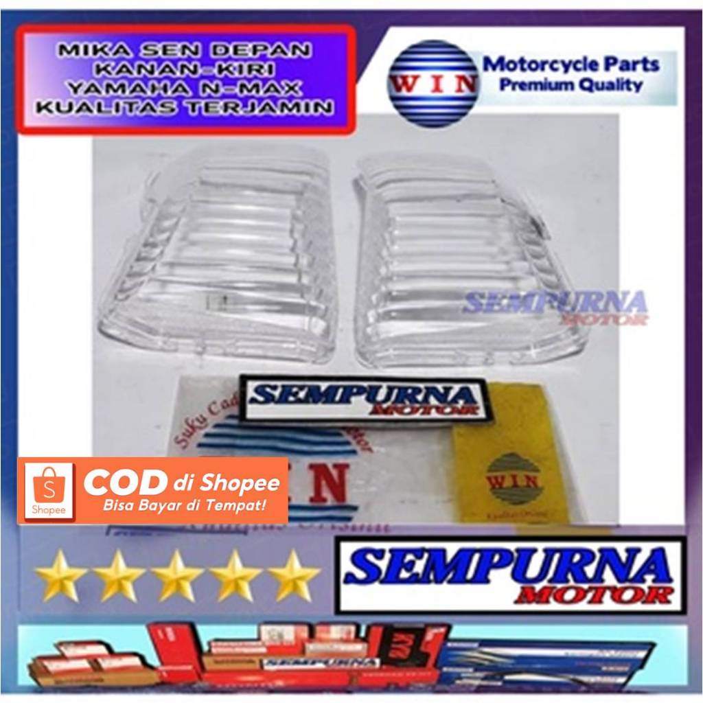 Win Brand Original Quality Front Mica Glass N-Max 1set ขวาซ้าย