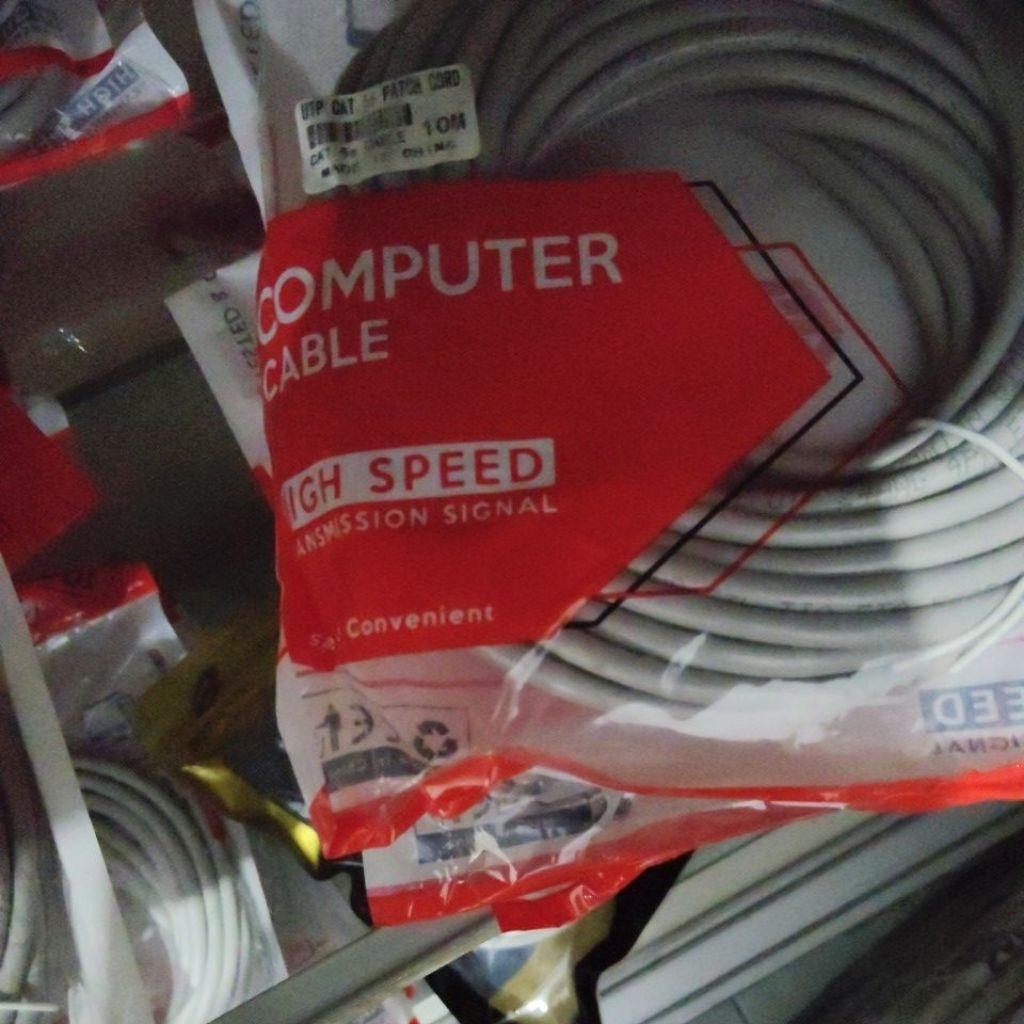 สาย lan Eyota 10m cat 5e 10 เมตร สาย cat5 เดิม 10 เมตร