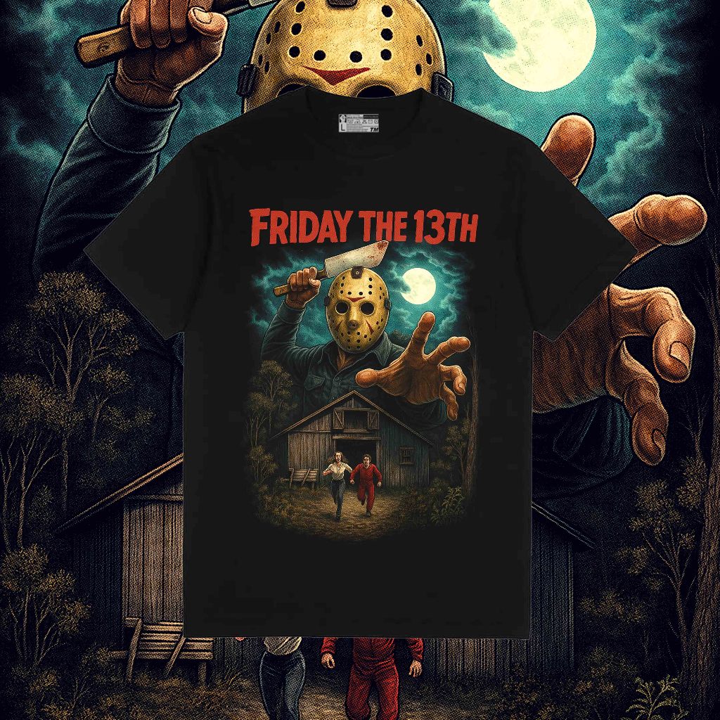 เสื้อยืด Retro Poster Regular 30s FRIDAY 13TH
