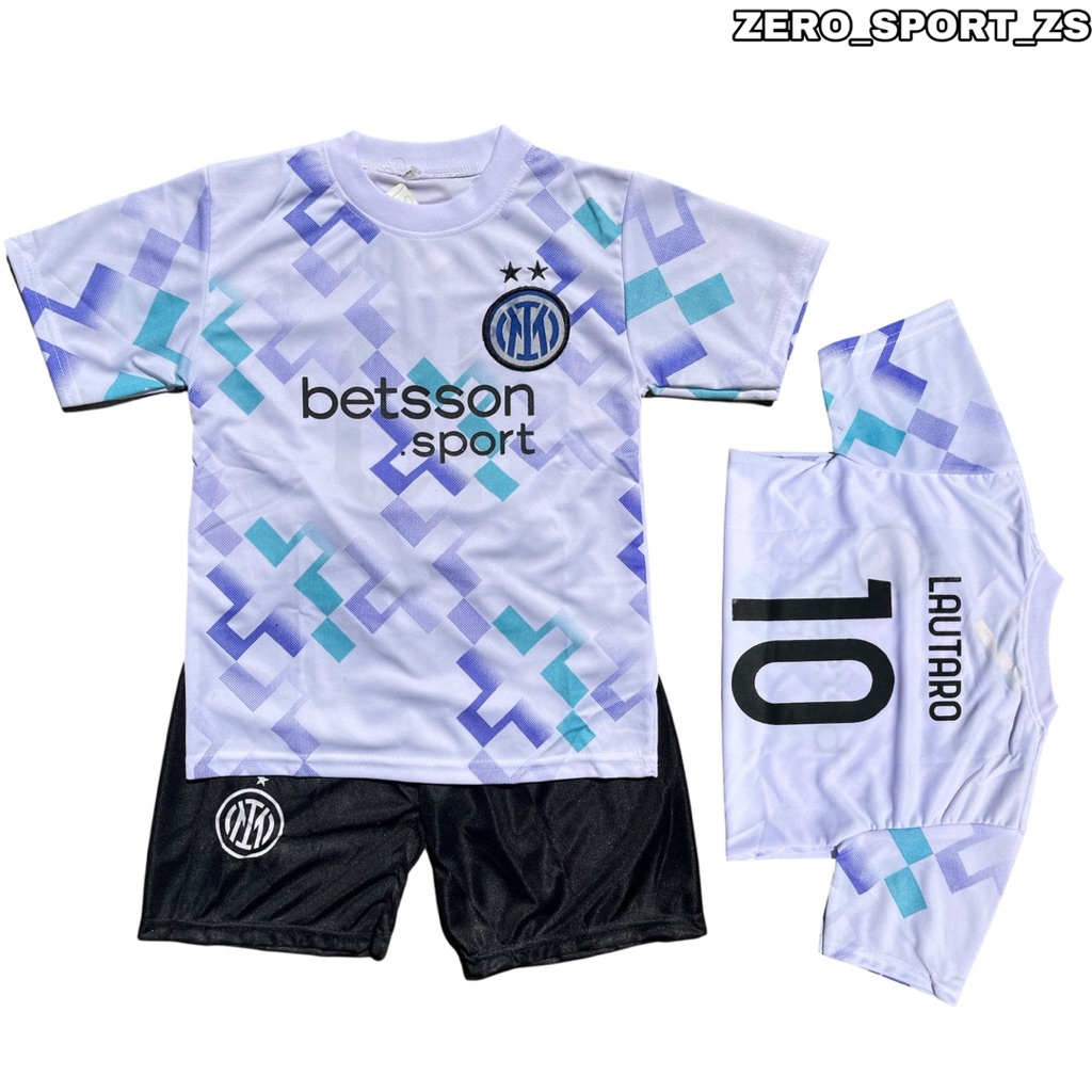 ใหม่ล่าสุดชุดเสื้อฟุตบอล INTER MILAN KIDS 2026 / ชุดเสื้อผ้าเด็ก