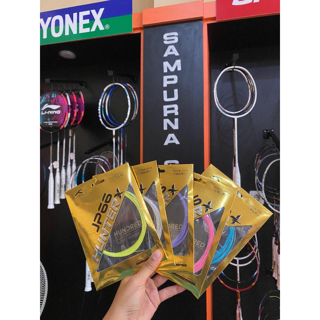 HUNDRED JP 66 X Hunter Series สายแบดมินตัน Made in JAPAN JP66 JP63 JP70 เดิม