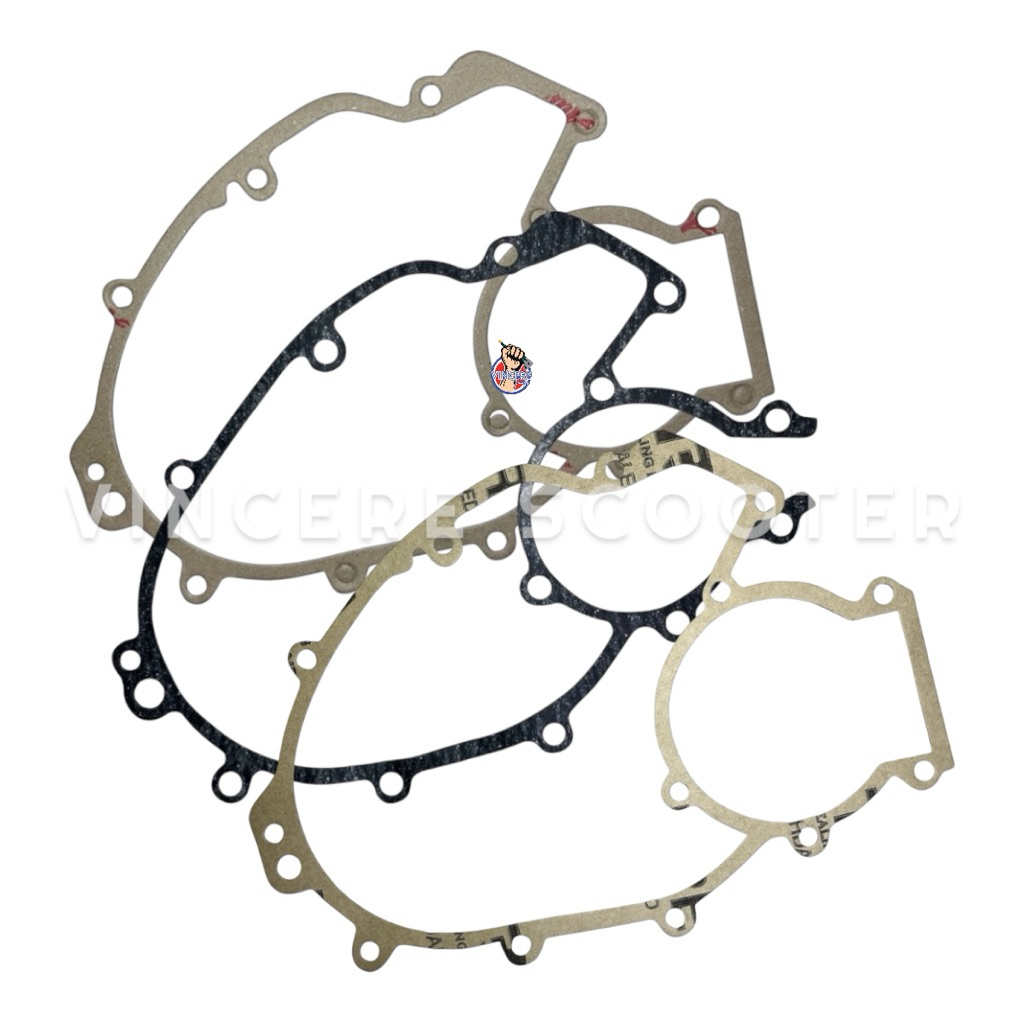 MESIN Vespa PTS Special Darling SS90 ET3 Smallframe ปะเก็นเครื่องยนต์กลาง