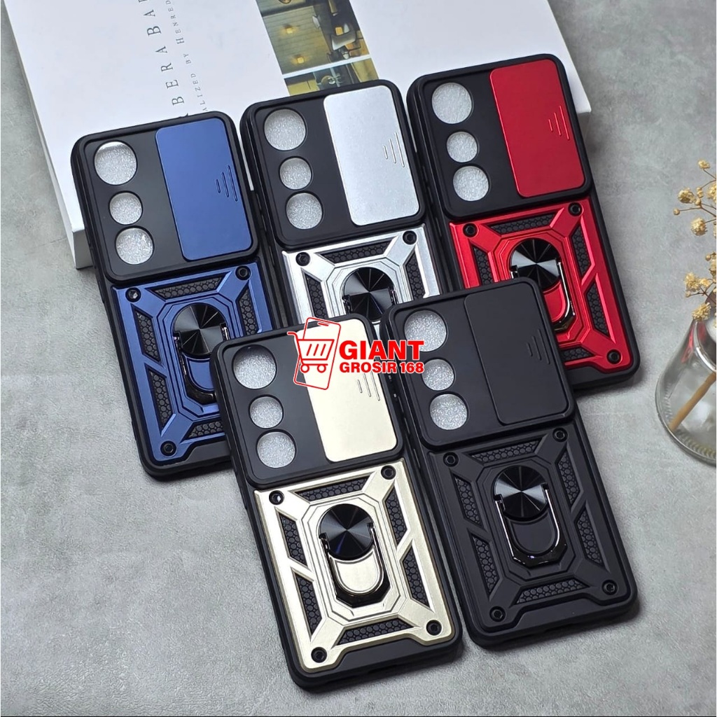 VIVO V50 LITE CASE TRANSFORMER SLIDE 2 IN 1 CASE ROBOT VIVO V50 LITE
