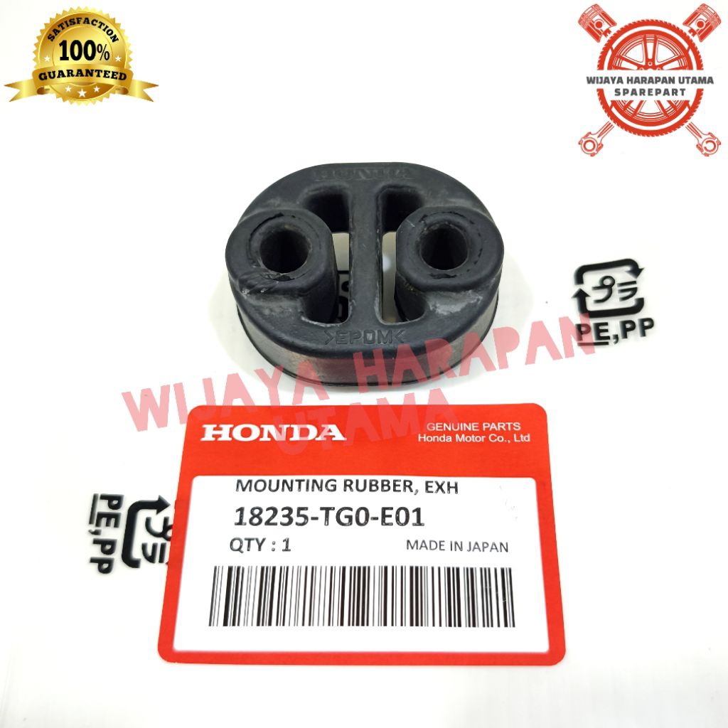 GANTUNGAN Jazz Brio Mobilio Freed City HRV BRV Exhaust Hanger Rubber Warranty
