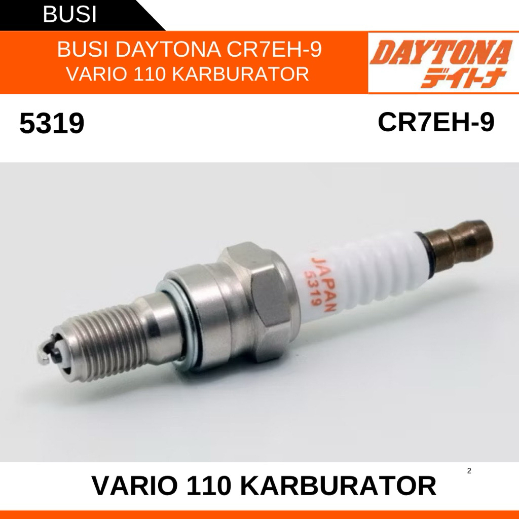 CR7EH-9 VARIO 110 คาร์บูเรเตอร์ต้นฉบับ DAYTONA 5319
