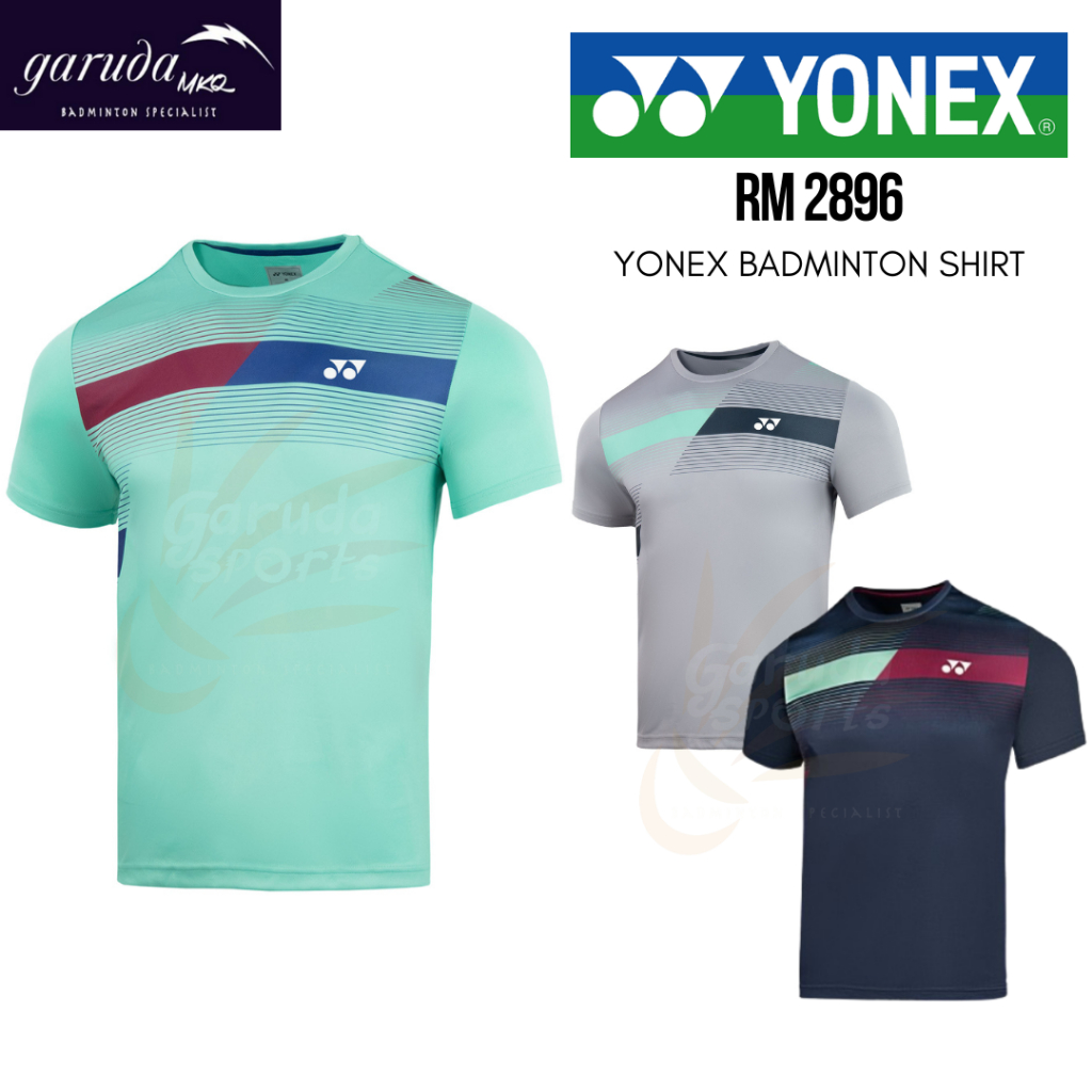 YONEX RM 2896 รองเท้าลําลอง / YONEX RM2896 TSHIRT / YONEX MEN ROUND NECK TSHIRT
