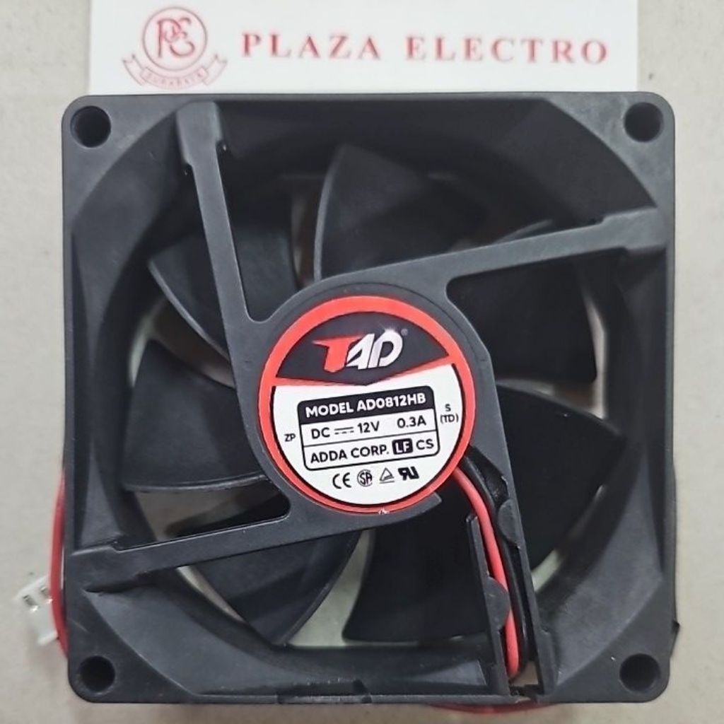 DC FAN 12V 8cm 8x8 12V THICKNESS TAD GOOD QUALITY COOLING FAN