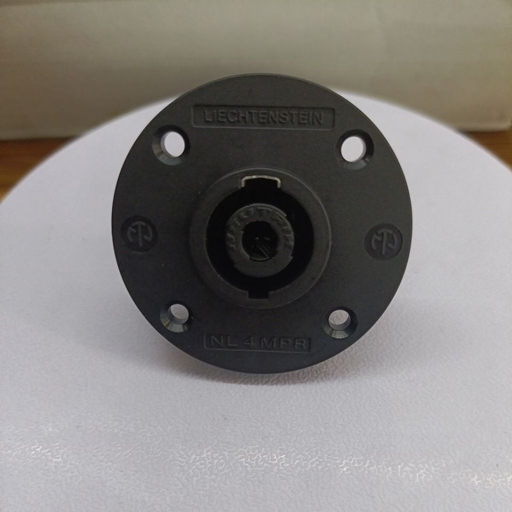 SPEAKON NEUTRIK NL4MPR ROUND CHASISS CHASISS ต่อชิ้นเดิม
