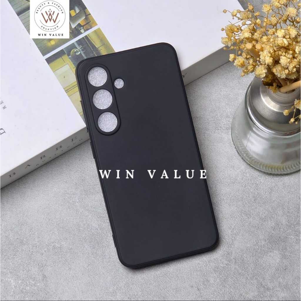 Samsung A26 5G Softcase Macaron Black Premium Case Samsung A26 5G