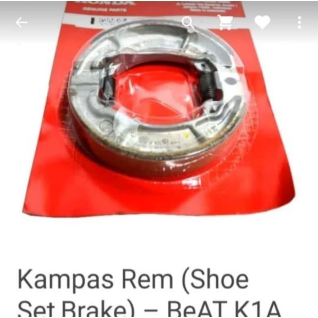 06430-K44-V80 ผ้าเบรค beat 2020 scoopy K2F