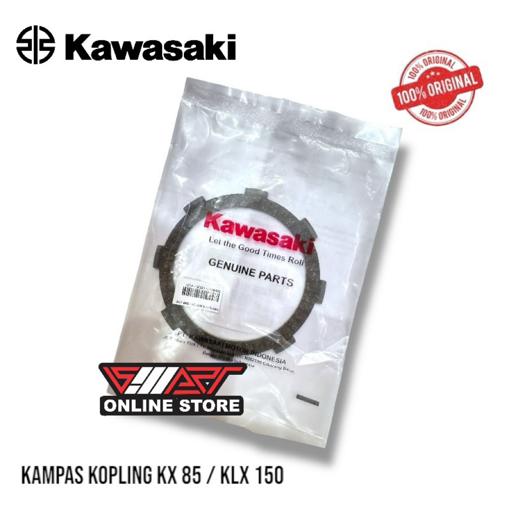 จานคลัทช์ KX 150 KLX 150 ORIGINAL KAWASAKI 13088-1016 / KX 150 จานคลัทช์