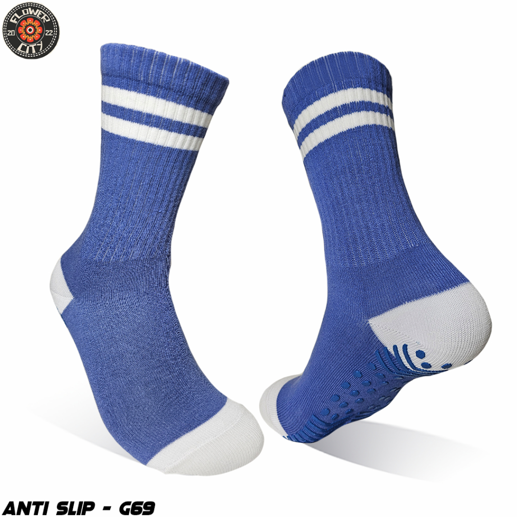 ถุงเท้ากันลื่น - ถุงเท้ากันลื่น - ลายทาง - G69 - Flower.City