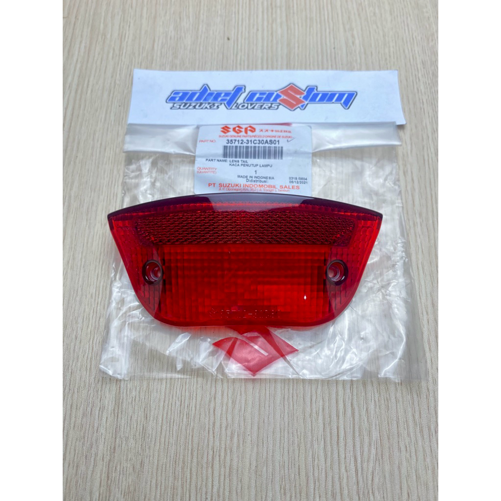 Original SGP 35712-31C30AS01 ด้านหลังหยุดโคมไฟแก้ว Mica สําหรับ Suzuki Satria 2-Stroke Lumba