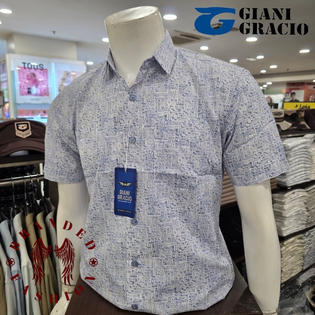 KEMEJA GIANI GRACIO SHORT SLEEVE SHIRT G71805 004 02