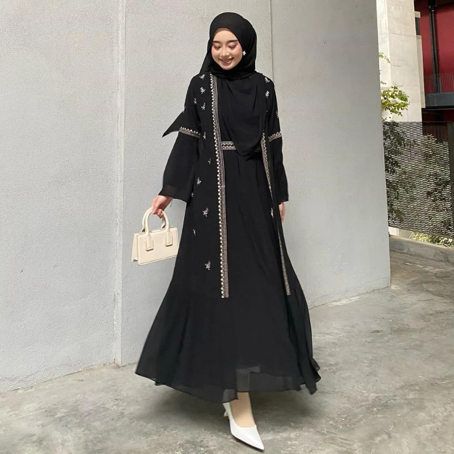 Safwa Premium ceruty Dress Exclusive Luxury Party Dress Eid ชุดเชิญ 2025