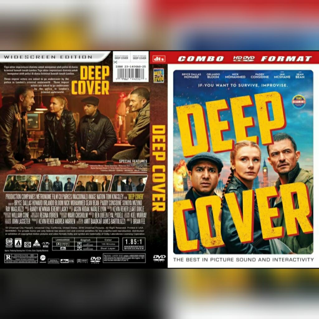 DVD Deep Cover 2025 (Orlando bloom)