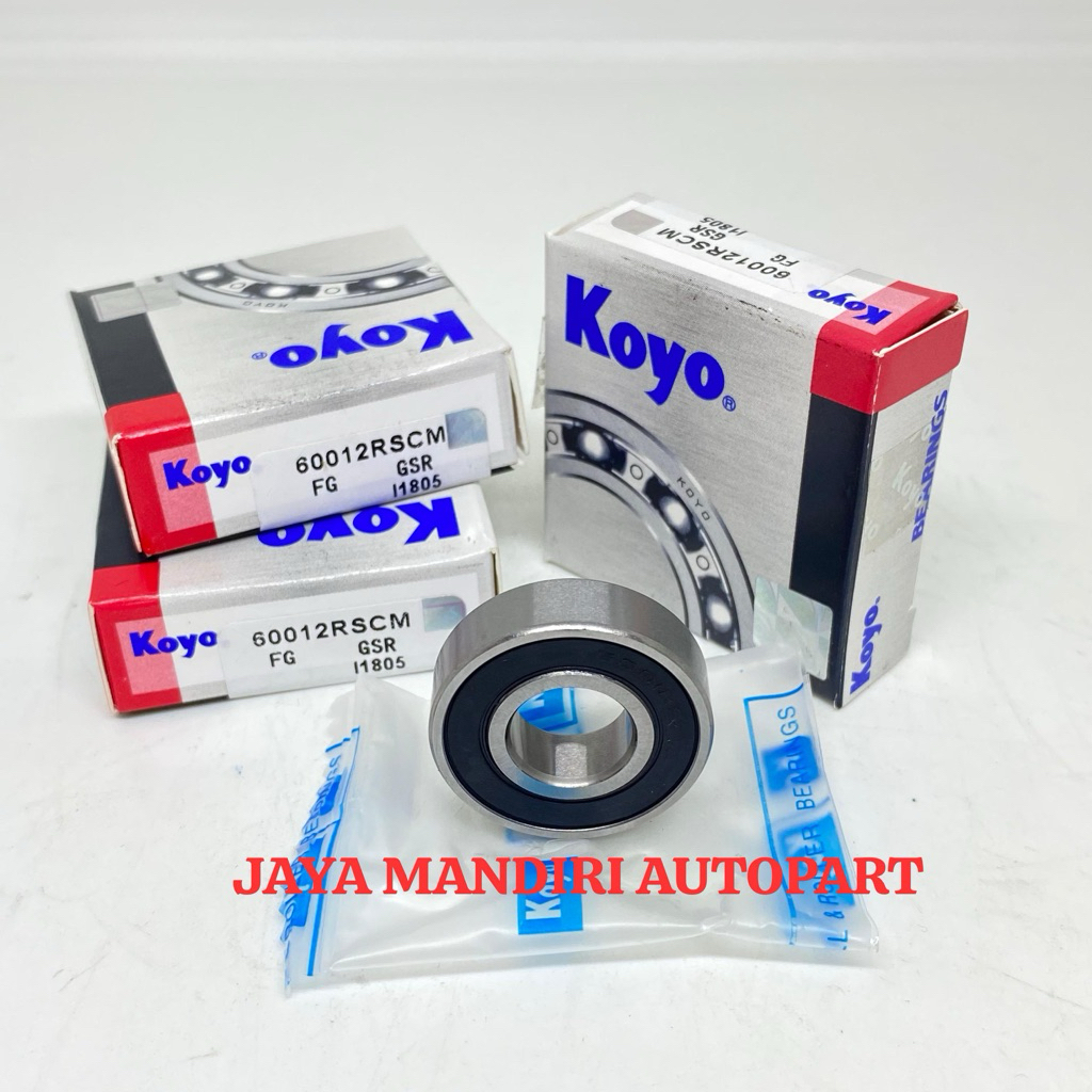 BEARING 6001 2RS KOYO ฝายาง 60012RS KOYO