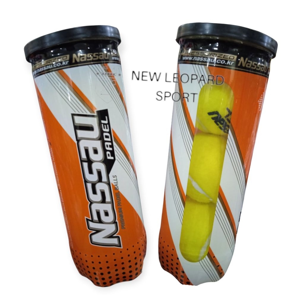 Nassau Padel Balls/Nassau Padel Balls แพ็ค 3 ลูก