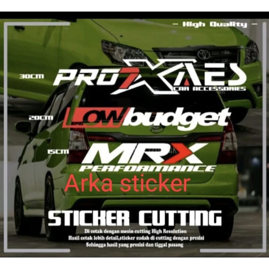 PRO 7 สติ๊กเกอร์ WINDOWS, LOW BAGDGET, MRX CONTENTS 3