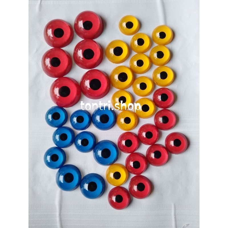 MATA RESIN EYES - BULL EYES - BULL EYES/OGOH-OGOH - RESIN EYES เส้นผ่านศูนย์กลาง 2 CM, 2.5 CM, 3 CM 