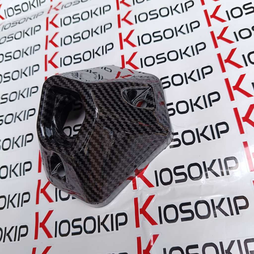 ADV 150 ADV 160 คาร์บอนสีดําฝาครอบ EXHAUST