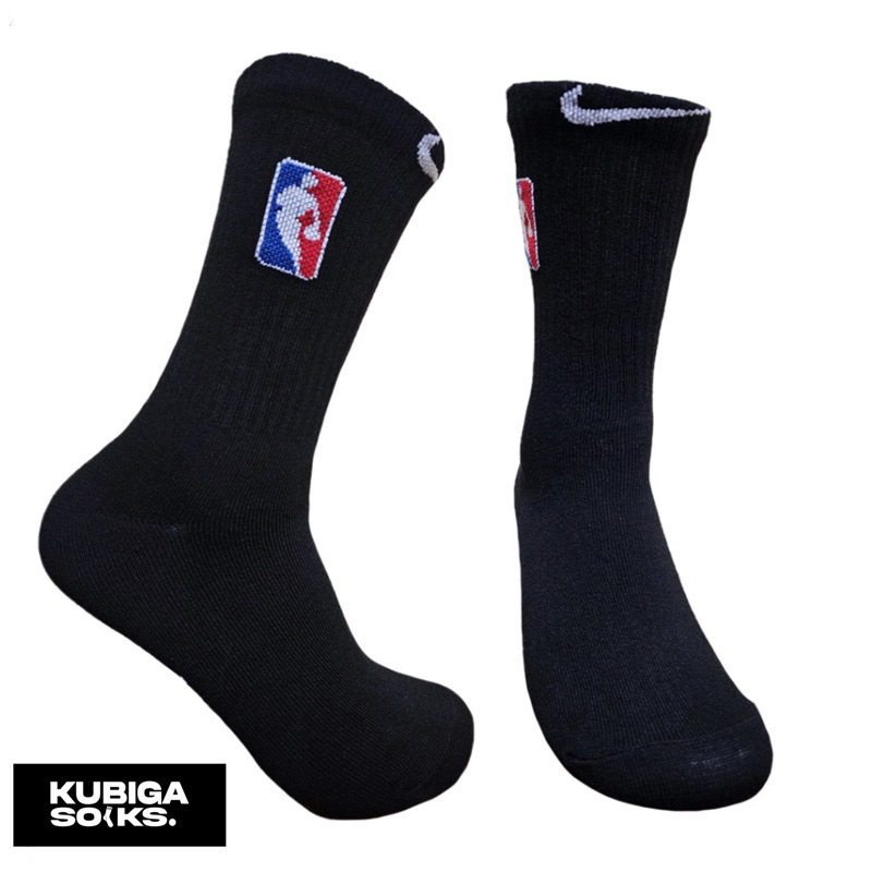 Oldschool Socks - ถุงเท้ากีฬา NBA สีดํา - ถุงเท้า Medan - M208