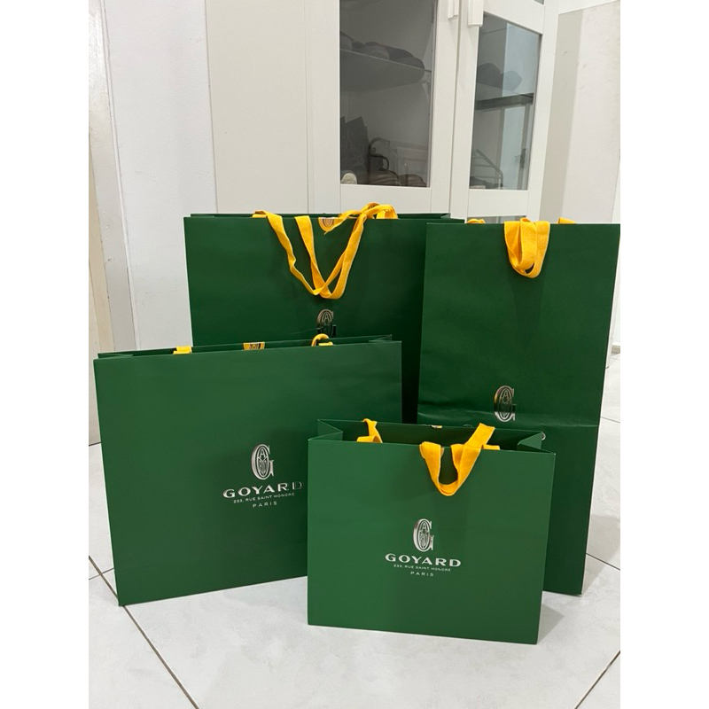 ถุงกระดาษ Goyard ของแท้ / ถุงกระดาษ Goyard ของแท้