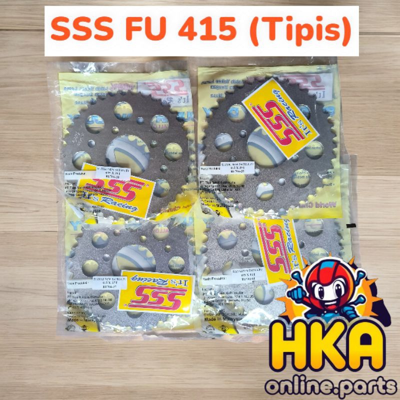SSS เกียร์หลัง Satria FU 415 Thin FU เก่าใหม่ Barong FI Facelift Smash Kaze W175 Original 36 37 38 3
