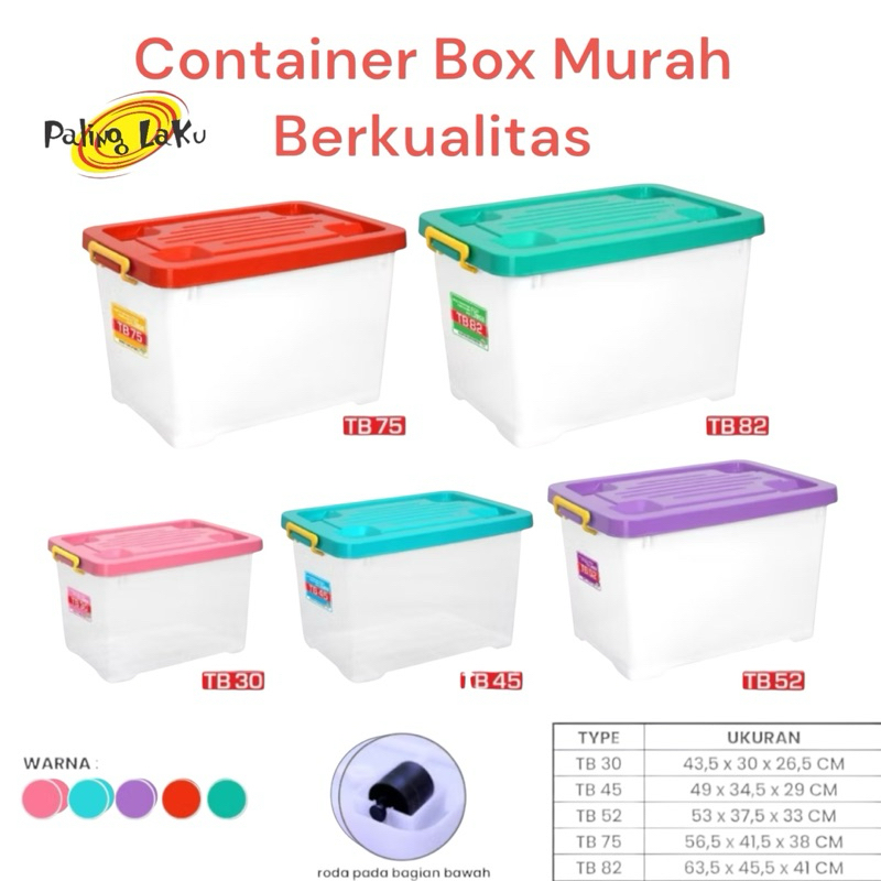 (Courier ทันที) ภาชนะราคาถูก คุณภาพ TB30, TB45, TB52, TB75, TB82