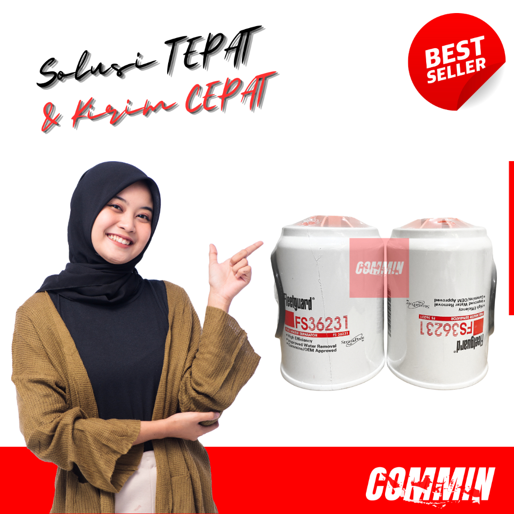FS36231 FLEETGUARD FUEL เครื่องกรองน้ํา FS 36231 FS-36231