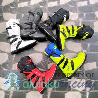 LOKAL Trail Boots พร้อมตัวป้องกัน Motocross MX Local Premium - M1