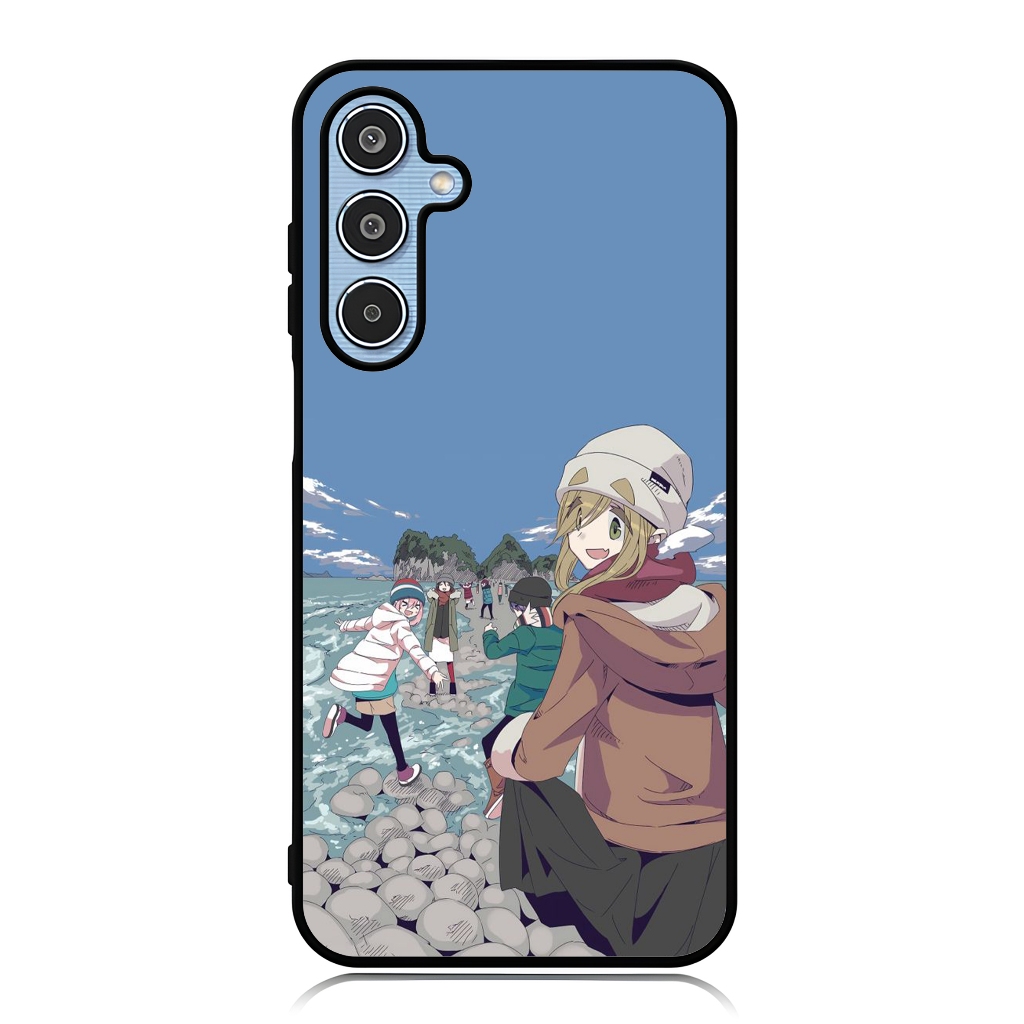 เคสโทรศัพท์ Samsung M31 M32 M33 M34 M51 M52 M53 M54 Tpu ยางนุ่มที่กําหนดเอง Yuru Camp อะนิเมะ