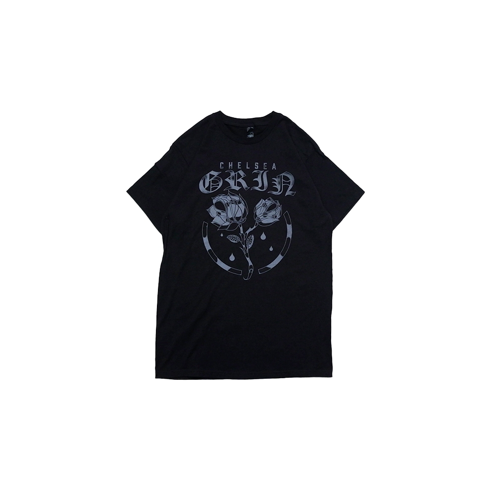 เสื้อยืด Chelsea Grin Rose สีดํา