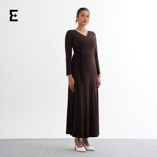 Eraya - Soraya Long Dress/Basic Long Dress Wanita/Dress Muslimah/Dress Lebaran - ECD003