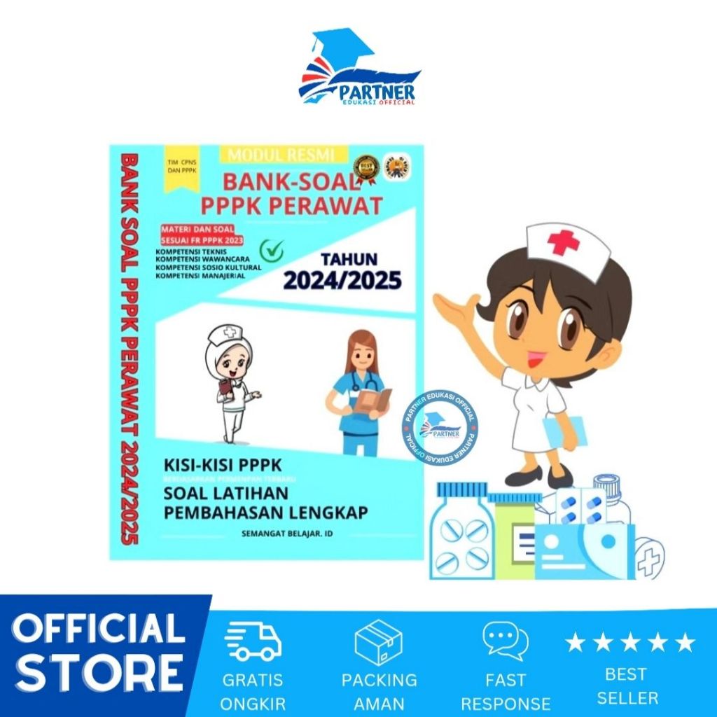 LATEST อย่างเป็นทางการ PPPK NURSE MODULE BOOK 2024/2025 - PPPK Nurse Question Bank 2024