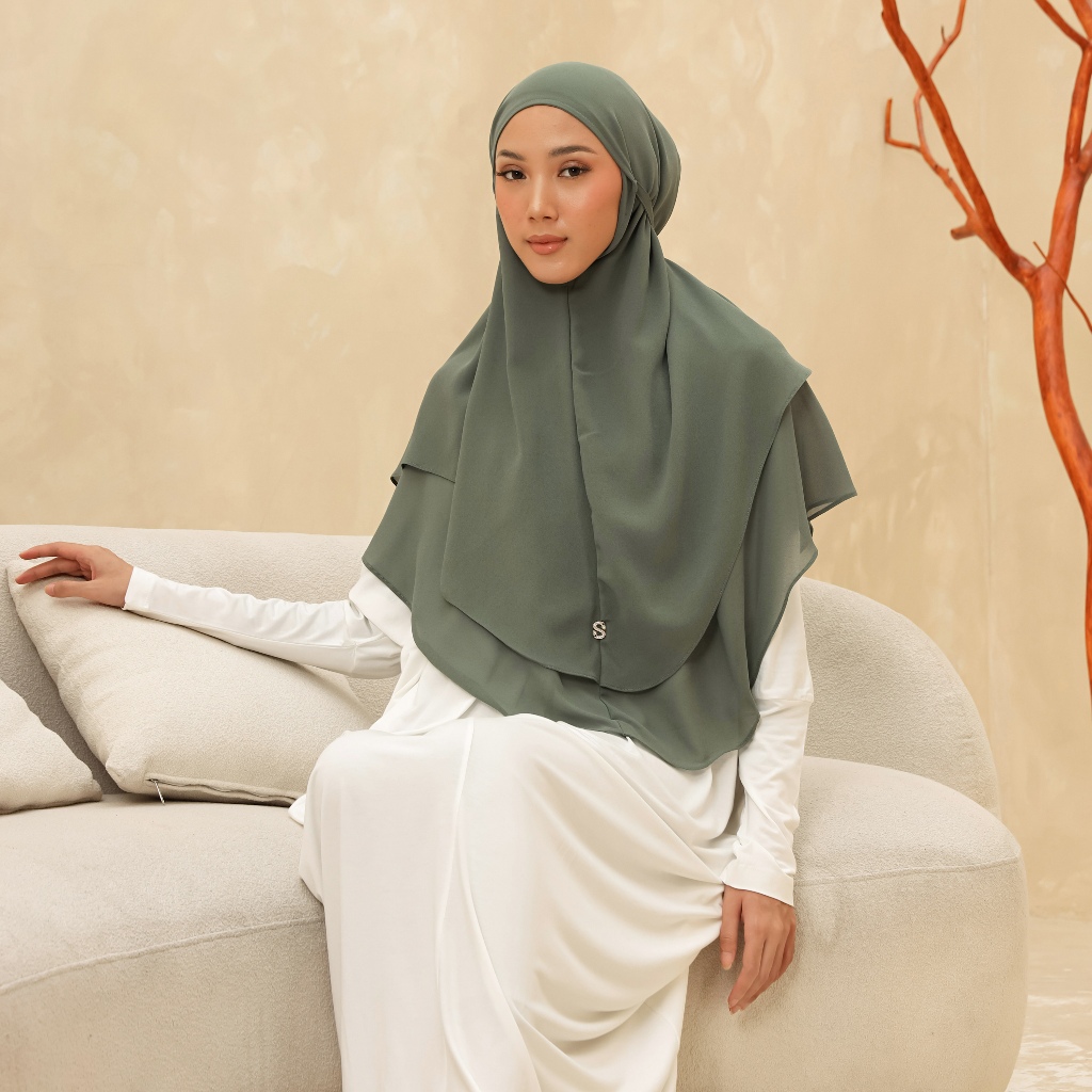 ผ้าพันคอ Umama - ฮิญาบธรรมดา, Hijab, Hijab ทันที, Daily Khimar Nada