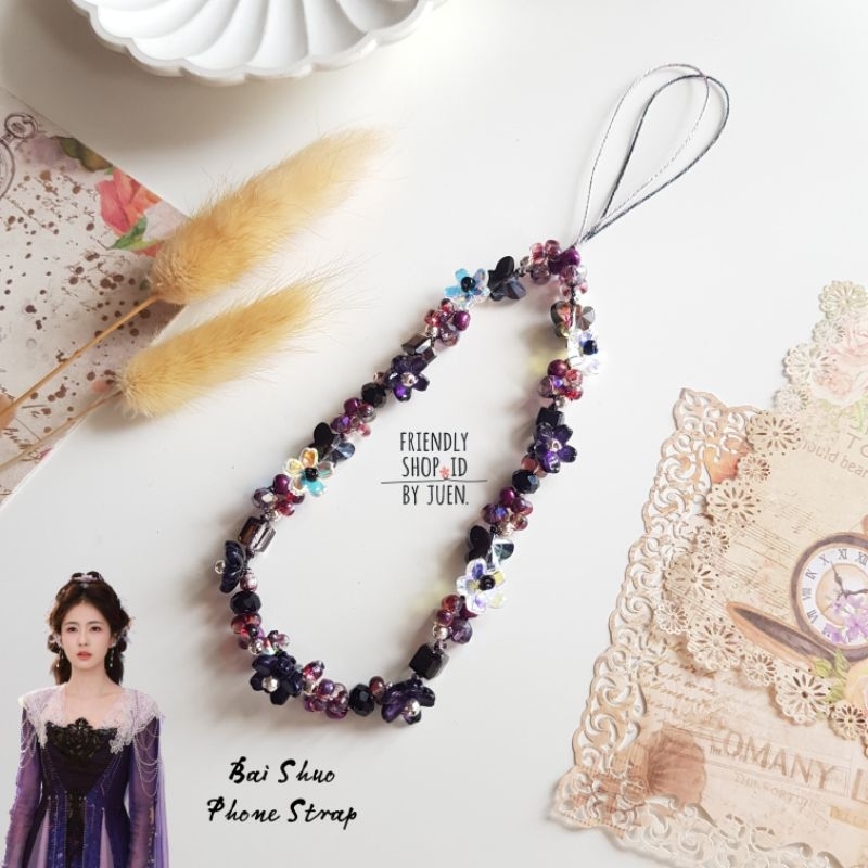 สายคล้องโทรศัพท์ Moonlight Mystique / Bai Shuo - Fan Yue / โดย Friendly Shop.id