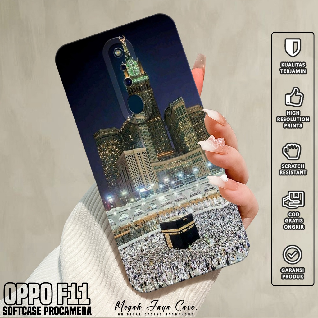 HP OPPO F11 Phone Softcase - เคสโทรศัพท์ OPPO F11 ISLMC Motif - Phone Silicone - เคส OPPO F11 - เคสโ