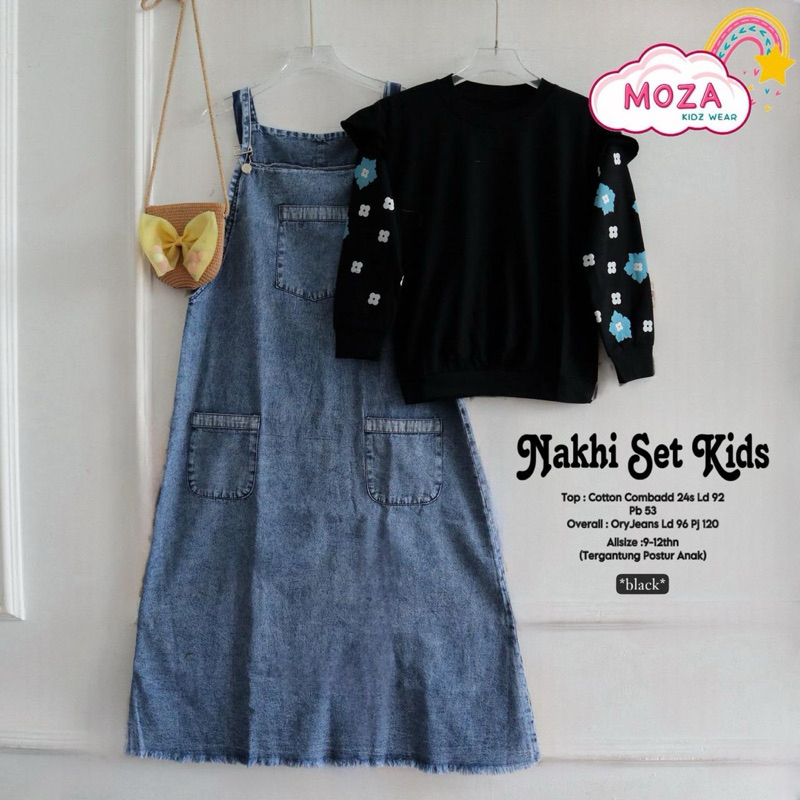 OVERAL KIDS || NAKHI KIDS OVERAL SET || VIVIAN OVERAL KIDS โดย MOZA KIDS