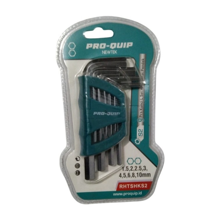 PRO-QUIP ชุดขาสั้น L-WRENCH 9 ชิ้น RHTHKS2 CRV HEAVY DUTY