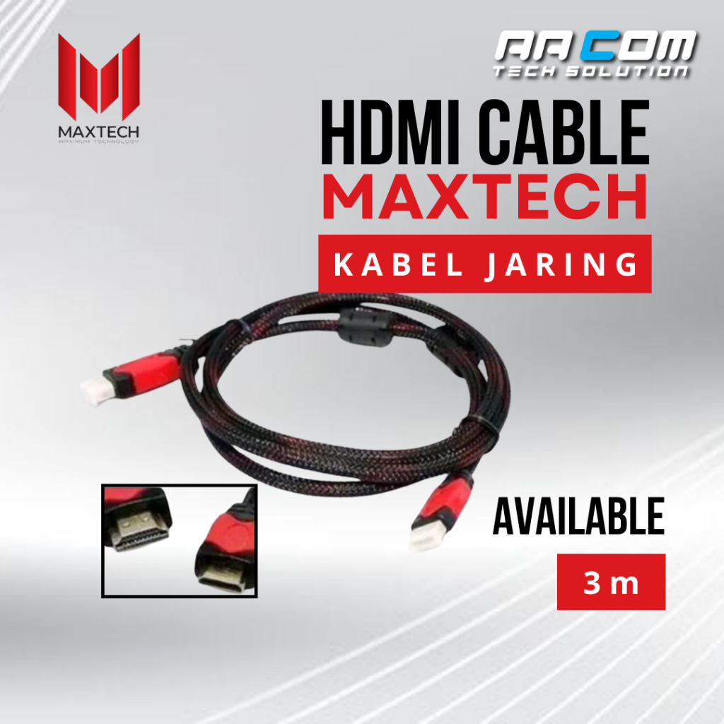 MAXTECH สาย HDMI FIBER NET 3 ม