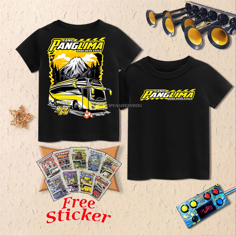 PANGLIMA Jetbus 5 Bus เสื้อยืด, Bus Mania Vector เสื้อสําหรับเด็กผู้ชาย, Tellet Bus 1-17 ปี