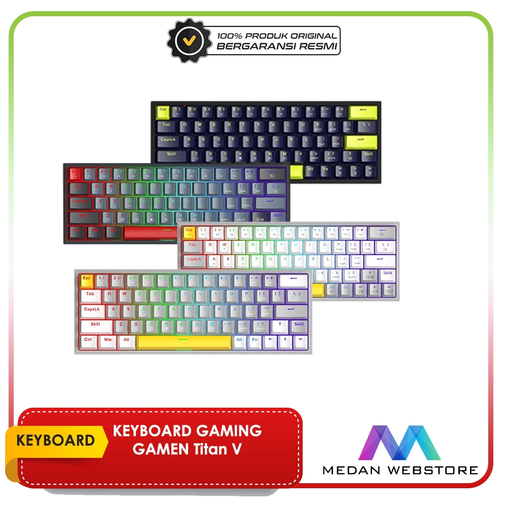 GAMING KEYBOARD GAMEN Titan V All-New Titan Series Mechanical Gaming Keyboard