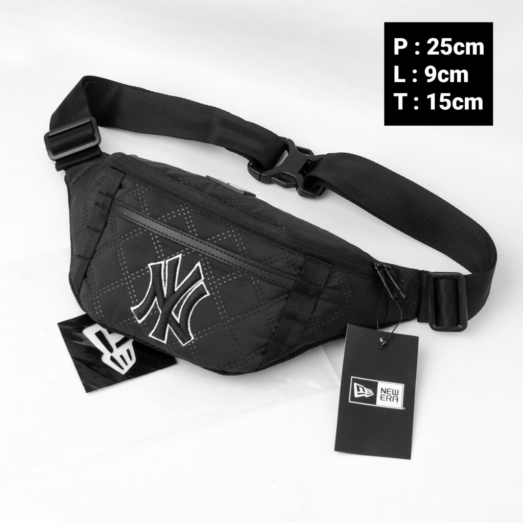Ny BAG กระเป๋าคาดเอวผู้ชาย NY WAISTBAG MONOGRAM MLB KOREA IMPORTED QUALITY WAIST BAG