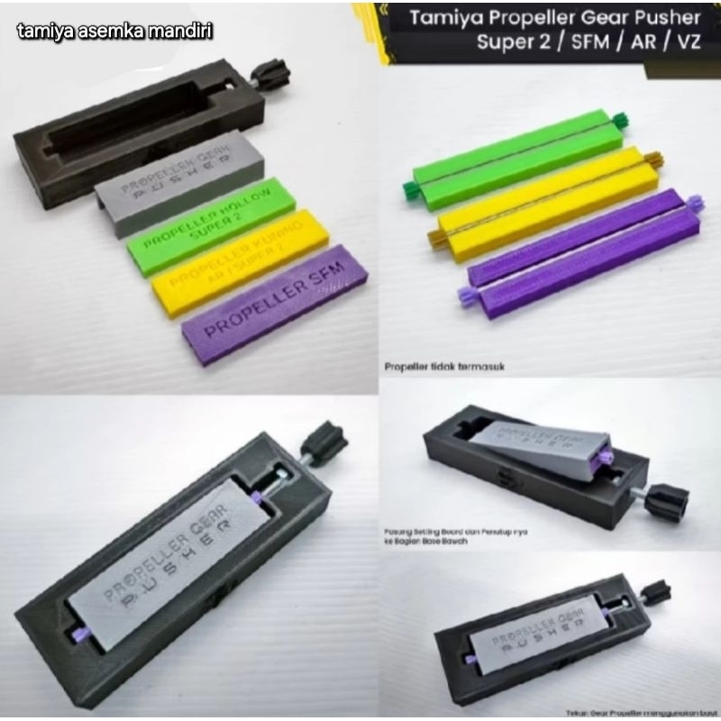 TAMIYA PROPELLER GEAR PUSHER - TAMIYA PROPELLER SHAFT MAKER SUPER 2 SFM AR VZ