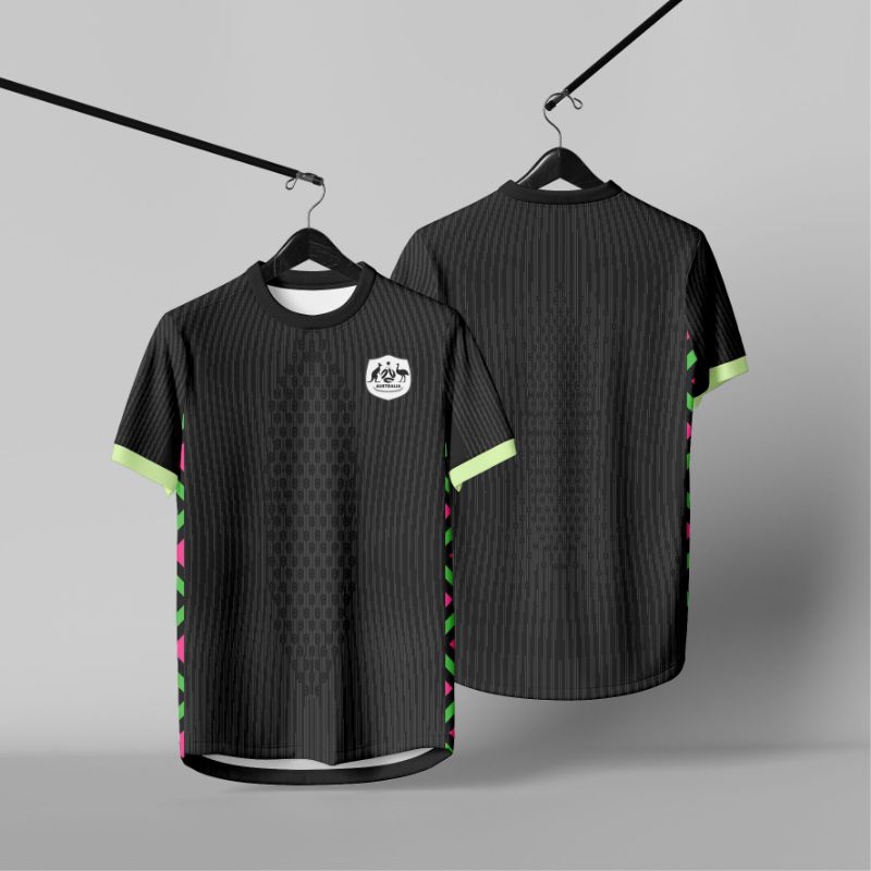 AUSTRALIA เสื้อแข่งเยือน 2025 พิมพ์เต็ม