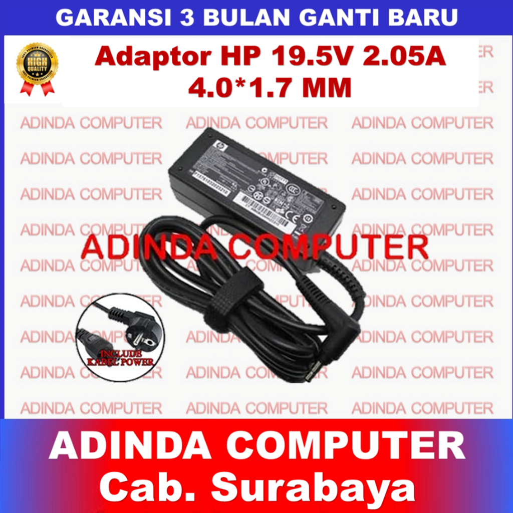 อะแดปเตอร์ชาร์จมินิ HP 210-2000 311-1000 110-1000 110-3722TU ORI