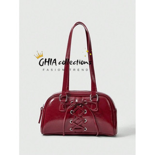 ROUDBAG VINTAGE-TAS BAHU WANITA-TAS WANITA TERBARU-TAS UNIK WANITA-TAS PITA WANITA -TAS GLOSY