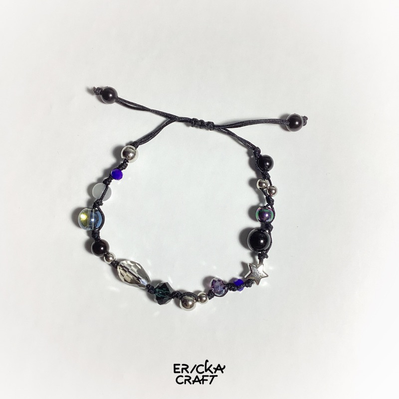 เชือกดํา BRACELET PREMIUM BEADS BY ERICKA CRAFT