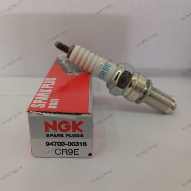 ปลั๊ก SPARK (NGK R CR9E) 2PK1 / SPARK PLUG NGL CR9E - R15 V1 V2 / XABRE / R25 / MT25 ( 94700-00318)